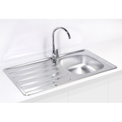 ALVEUS 1098938 - Kuhinjsko korito ZOOM 79x50 cm satin, za zgornjo montažo