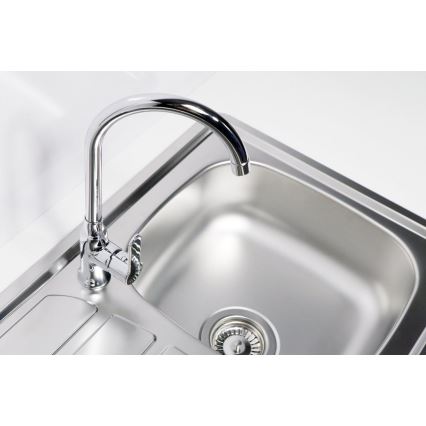 ALVEUS 1098938 - Kuhinjsko korito ZOOM 79x50 cm satin, za zgornjo montažo