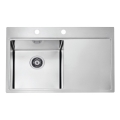 ALVEUS 1103610 - Kuhinjsko korito PURE 79x52,5 cm satin, levo