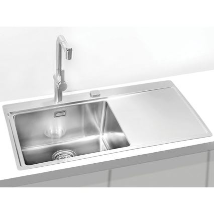 ALVEUS 1103652 - Kuhinjsko korito PURE 86x52,5 cm satin, levo