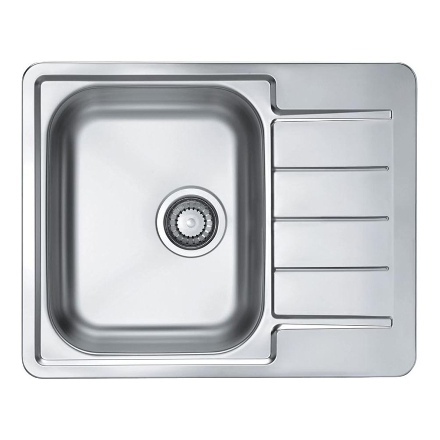 ALVEUS 1125356 - Kuhinjsko korito LINE 61,5x50 cm mat jeklo/saten