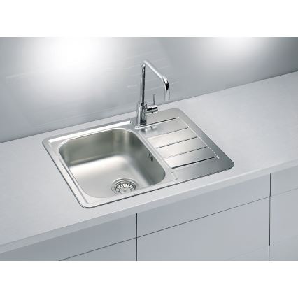 ALVEUS 1125356 - Kuhinjsko korito LINE 61,5x50 cm mat jeklo/saten