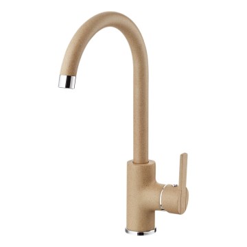 ALVEUS 1129054 - Pipa za umivalnik TONIA 34 cm granit/bež