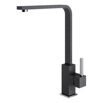 ALVEUS 1136742 - Pipa za umivalnik AFRA 32,3 cm granit/črna