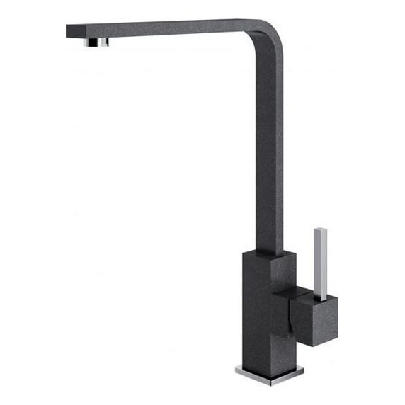 ALVEUS 1136742 - Pipa za umivalnik AFRA 32,3 cm granit/črna