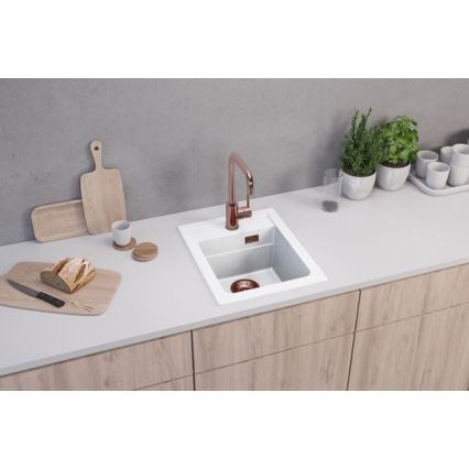 ALVEUS 1139079 - Kuhinjsko korito ATROX 50x40 cm granit/bela