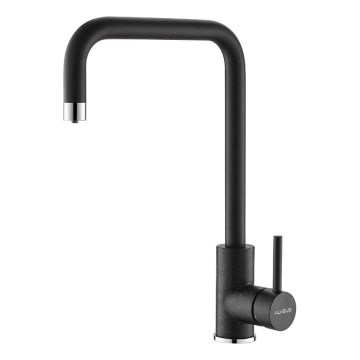 ALVEUS 1139812 - Pipa za umivalnik DUAL 37 cm granit/črna