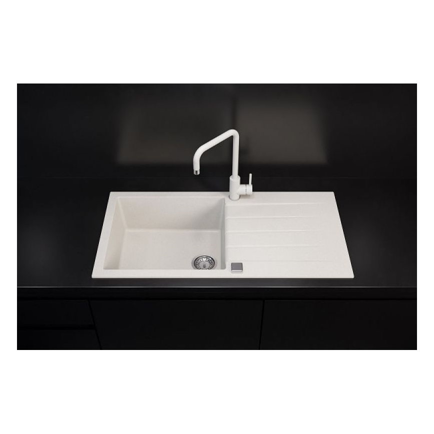ALVEUS 1140594 - Kuhinjsko korito CADIT 100x50 cm granit/bela