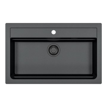 ALVEUS 1148163 - Kuhinjsko korito ATROX 79x50 cm granit/črna