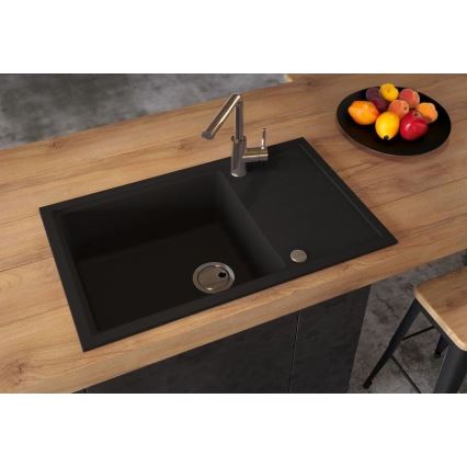 ALVEUS 1149117 - Kuhinjsko korito INTERMEZZO 78x48 cm granit/črna