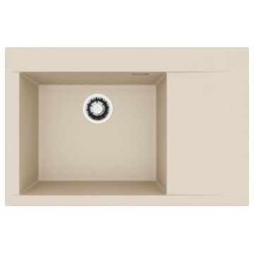 ALVEUS 1149301 - Kuhinjski pomivalnik PURE 79x51,5 cm granit/bež