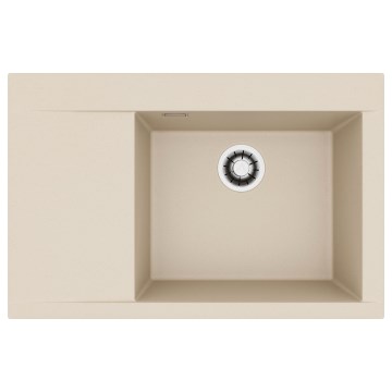 ALVEUS 1149500 - Kuhinjski pomivalnik PURE 79x51,5 cm granit/bež