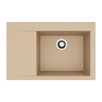 ALVEUS 1149501 - Kuhinjsko pomivalno korito PURE 79x51,5 cm granit/rjava