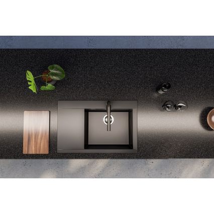 ALVEUS 1149502 - Pomivalno korito PURE 79x51,5 cm granit/antracit