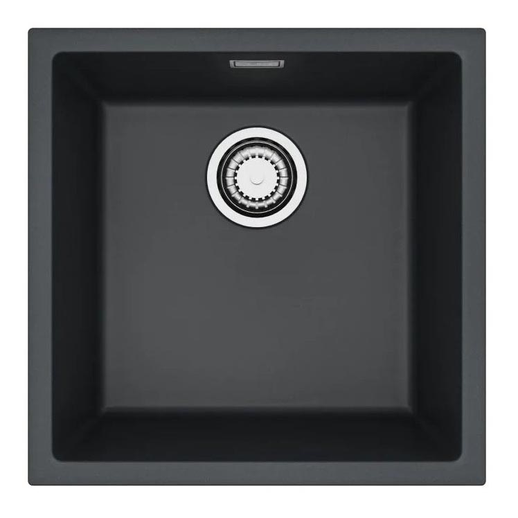 ALVEUS 1150048 - Kuhinjsko korito OMNI 45x45 cm granit/črna