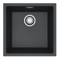 ALVEUS 1150048 - Kuhinjsko pomivalno korito OMNI 45x45 cm granit/črna