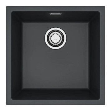 ALVEUS 1150048 - Kuhinjsko pomivalno korito OMNI 45x45 cm granit/črna