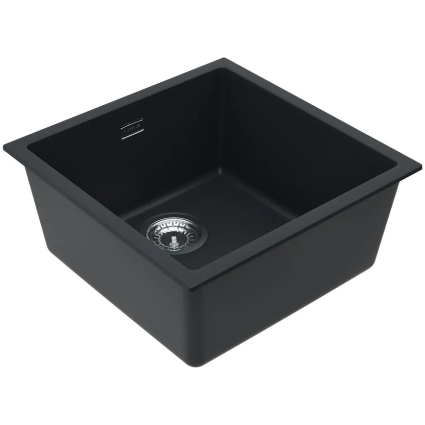 ALVEUS 1150048 - Kuhinjsko pomivalno korito OMNI 45x45 cm granit/črna