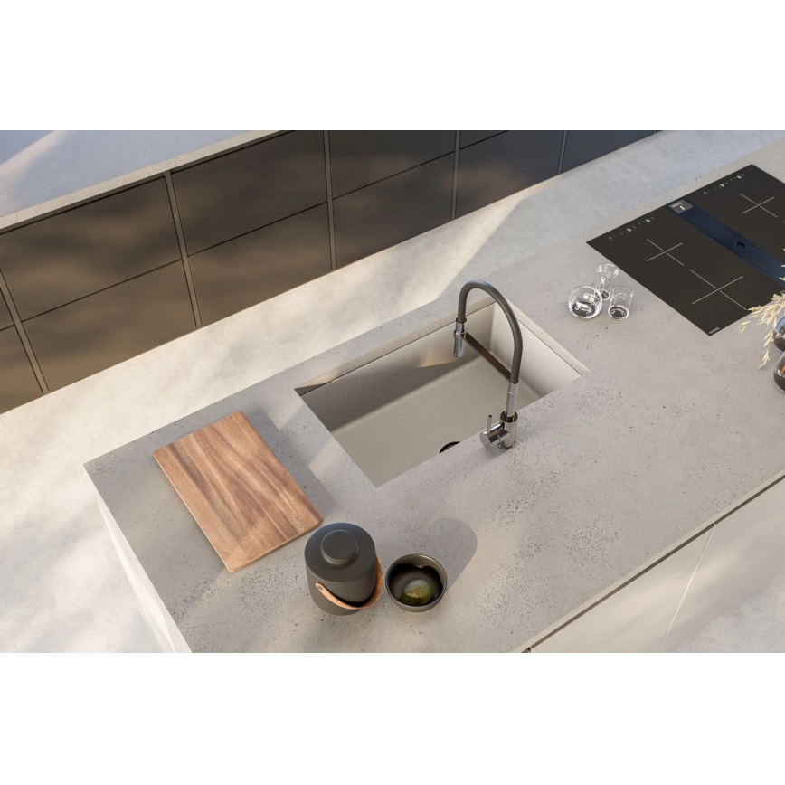 ALVEUS 1150058 - Kuhinjsko korito OMNI 75x45 cm granit/bela