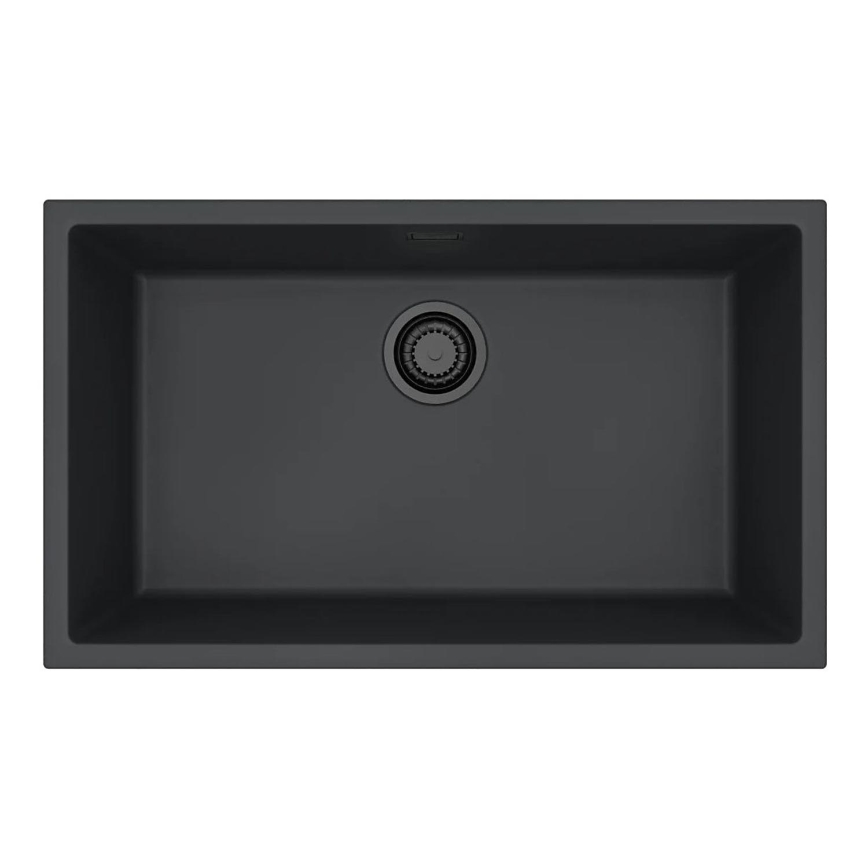 ALVEUS 1150064 - Kuhinjsko korito OMNI 75x45 cm granit/črna