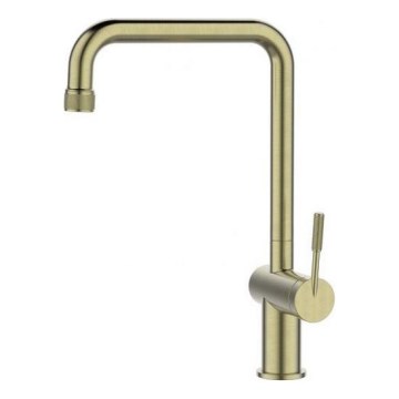 ALVEUS 1150762 - Pipa za umivalnik FLORA 34,8 cm nerjaveče jeklo/zlata
