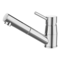 ALVEUS 1150888 - Pipa za pomivalno korito z izvlečnim pršilnikom NANO 13,9 cm sijajni krom