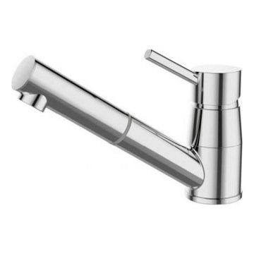 ALVEUS 1150888 - Pipa za pomivalno korito z izvlečnim pršilnikom NANO 13,9 cm sijajni krom