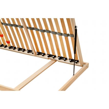 Ambiamo - Fleksibilno letveno posteljno dno s stranskim nagibom bata ODENSE 200x90 cm desno