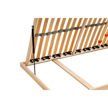 Ambiamo - Fleksibilno letveno posteljno dno s stranskim nagibom bata ODENSE 200x90 cm levo