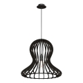 Amplex - Viseča svetilka na kabel 1xE27/20W/230V črna