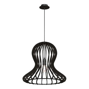 Amplex - Viseča svetilka na kabel 1xE27/20W/230V črna