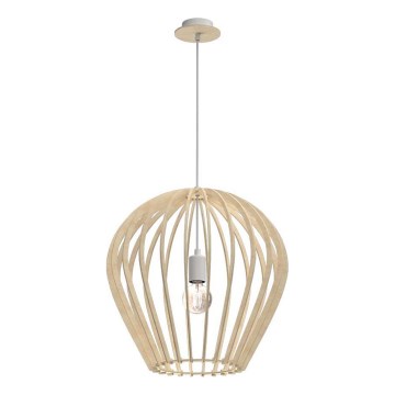 Amplex - Viseča svetilka na kablu 1xE27/20W/230V bež
