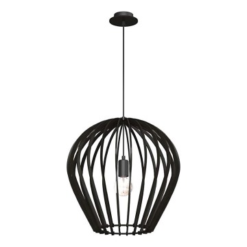 Amplex - Viseča svetilka na kablu 1xE27/20W/230V črna