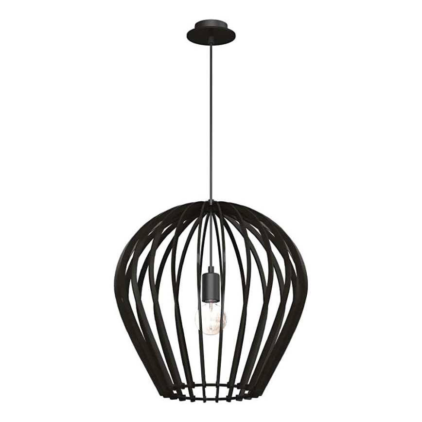 Amplex - Viseča svetilka na kablu 1xE27/20W/230V črna