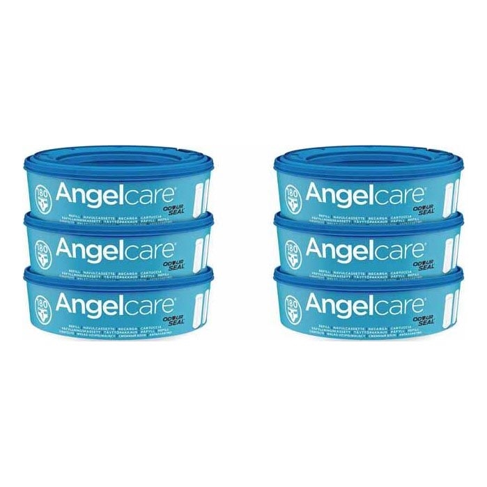 Angelcare - Polnilne kasete za plenice 6 kom.