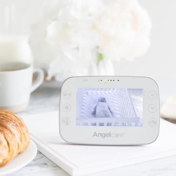 Angelcare - SET Monitor dihanja 16x16 cm + video baby monitor USB