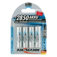 Ansmann 07522 Mignon AA - 4 kos polnilne baterije NiMH/1,2V/2850mAh
