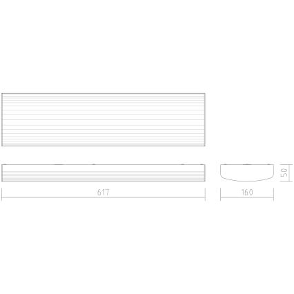 APLED - LED Fluorescenčna svetilka EeL LED/18W/230V 4000K 2000lm