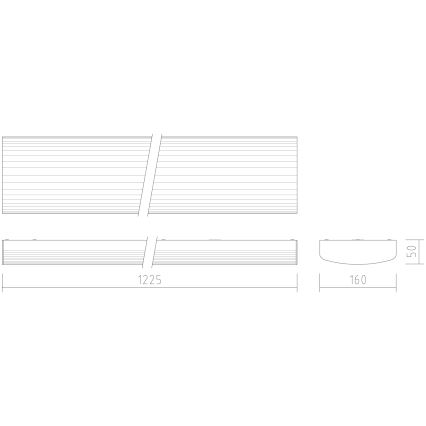 APLED - LED Fluorescenčna svetilka EeL LED/31W/230V 4112lm