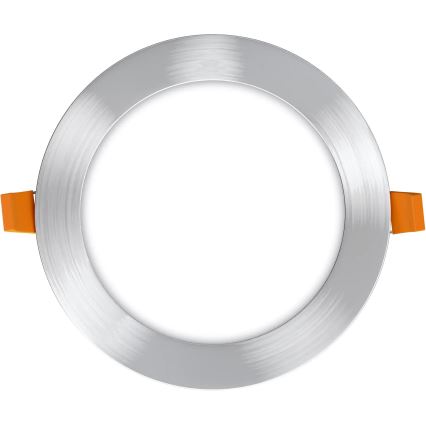 APLED - LED Kopalniška vgradna svetilka RONDO LED/12W/230V IP40 pr. 17 cm mat krom
