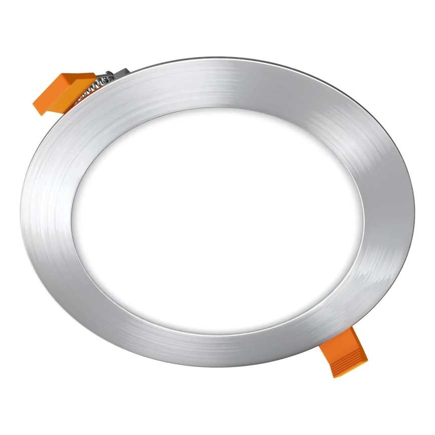 APLED - LED Kopalniška vgradna svetilka RONDO LED/12W/230V IP40 pr. 17 cm mat krom