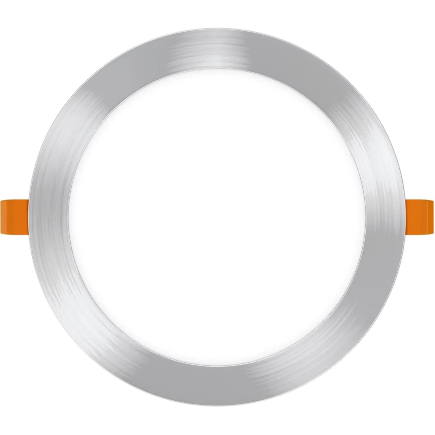 APLED - LED Kopalniška vgradna svetilka RONDO LED/18W/230V IP40 pr. 22,5 cm mat krom