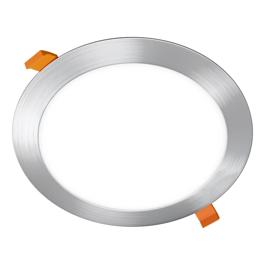 APLED - LED Kopalniška vgradna svetilka RONDO LED/18W/230V IP40 pr. 22,5 cm mat krom