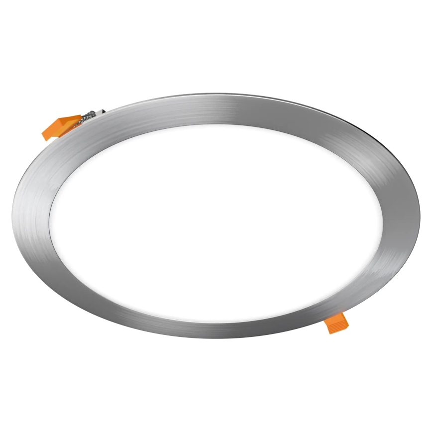 APLED - LED Kopalniška vgradna svetilka RONDO LED/24W/230V IP40 pr. 30 cm mat krom