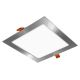 APLED - LED Kopalniška vgradna svetilka SQUARE LED/18W/230V IP41 220x220 mm