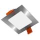 APLED - LED Kopalniška vgradna svetilka SQUARE LED/3W/230V IP41 85x85 mm