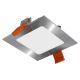 APLED - LED Kopalniška vgradna svetilka SQUARE LED/3W/230V IP41 85x85 mm