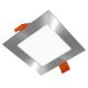 APLED - LED Kopalniška vgradna svetilka SQUARE LED/6W/230V IP41 110x110 mm