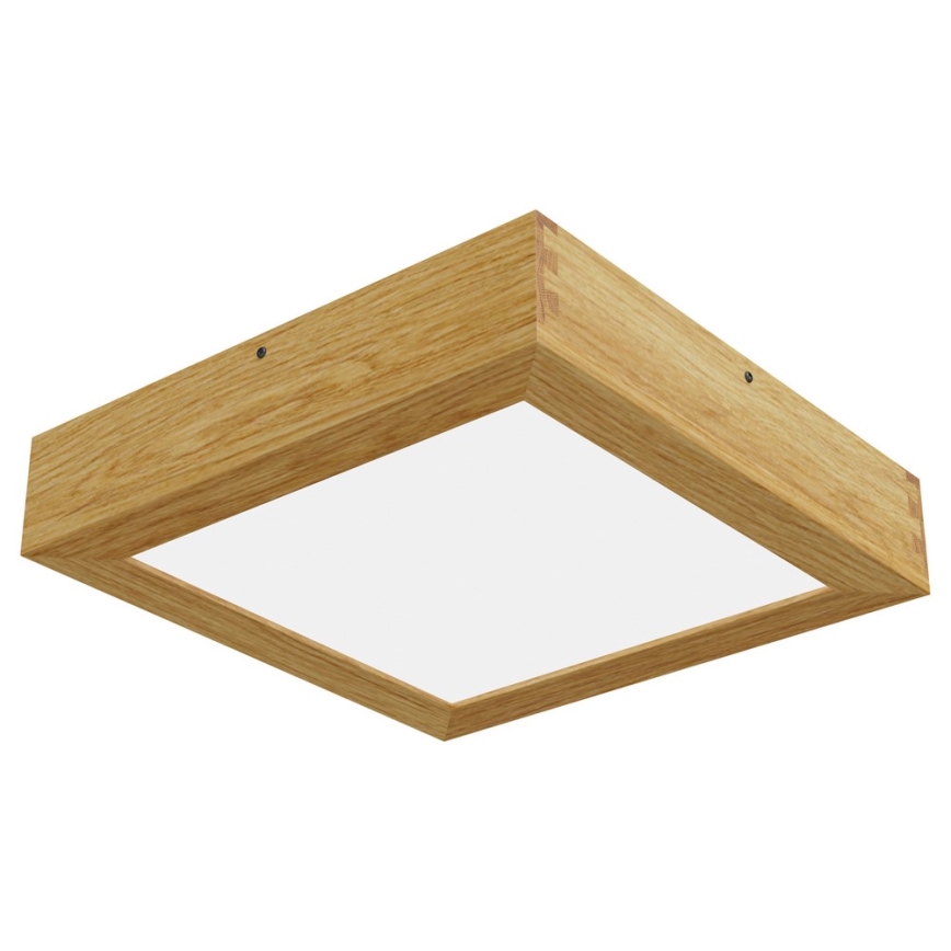 APLED - LED Stropna svetilka QUADRA LED/24W/230V hrast