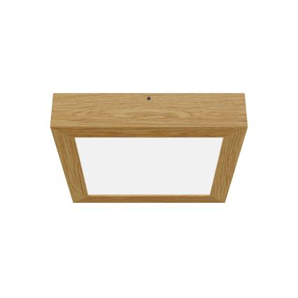 APLED - LED Stropna svetilka QUADRA LED/24W/230V hrast